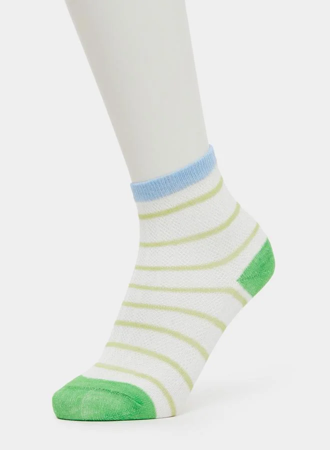 Styli Pack of 5 - Kids Cotton Ankle Socks